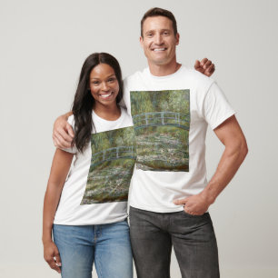 Claude Monet Water Lily Pond (Japanese Footbridge) T-Shirt
