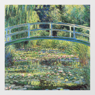 Claude Monet - Water Lily Pond & Japanesese Bridge Floor Decals
