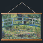 Claude Monet - Water Lily Pond & Japanesese Bridge Hanging Tapestry<br><div class="desc">The Water Lily Pond and the Japanese Bridge / Le Bassin aux nympheas - Claude Monet,  1899</div>