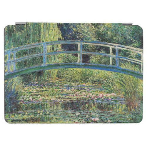 Claude Monet _ Water Lily Pond  Japanesese Bridge iPad Air Cover