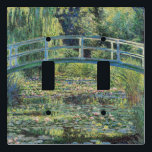 Claude Monet - Water Lily Pond & Japanesese Bridge Light Switch Cover<br><div class="desc">The Water Lily Pond and the Japanese Bridge / Le Bassin aux nympheas - Claude Monet,  1899</div>