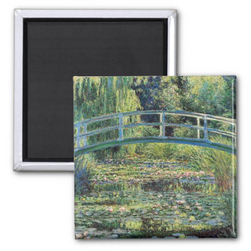 Claude Monet _ Water Lily Pond  Japanesese Bridge Magnet