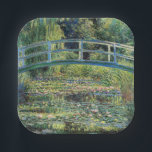 Claude Monet - Water Lily Pond & Japanesese Bridge Paper Plates<br><div class="desc">The Water Lily Pond and the Japanese Bridge / Le Bassin aux nympheas - Claude Monet,  1899</div>