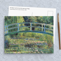 Claude Monet - Water Lily Pond & Japanesese Bridge