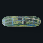 Claude Monet - Water Lily Pond & Japanesese Bridge Skateboard<br><div class="desc">The Water Lily Pond and the Japanese Bridge / Le Bassin aux nympheas - Claude Monet,  1899</div>