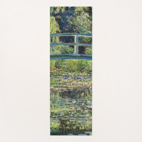 Claude Monet _ Water Lily Pond  Japanesese Bridge Yoga Mat