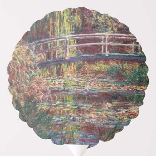 Claude Monet _ Water Lily pond Pink Harmony Balloon
