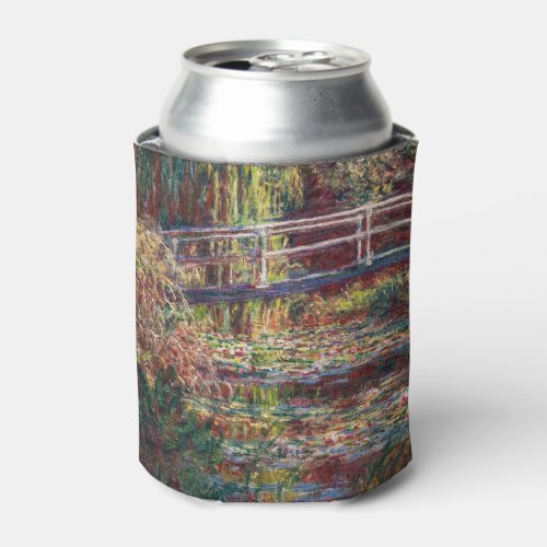 Claude Monet _ Water Lily pond Pink Harmony Can Cooler