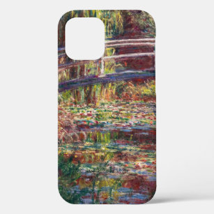 Claude Monet - Water Lily pond, Pink Harmony iPhone 12 Case