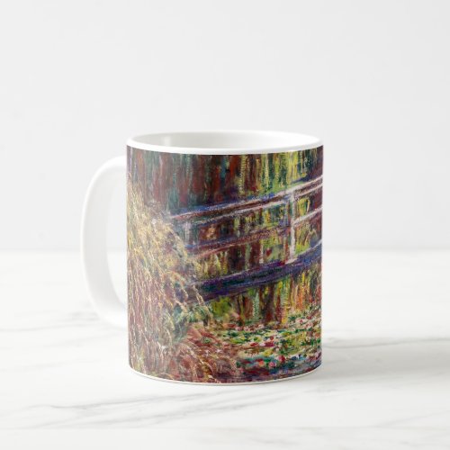 Claude Monet _ Water Lily pond Pink Harmony Coffee Mug