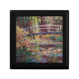 Claude Monet - Water Lily pond, Pink Harmony Gift Box