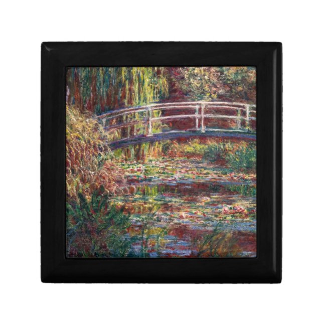 Claude Monet - Water Lily pond, Pink Harmony Gift Box (Front)