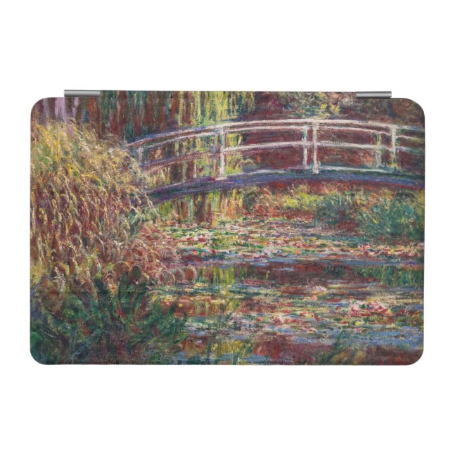 Claude Monet - Water Lily pond, Pink Harmony iPad Mini Cover (Horizontal)