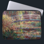 Claude Monet - Water Lily pond, Pink Harmony Laptop Sleeve<br><div class="desc">Water Lily pond, Pink Harmony / Le Bassin aux Nympheas, Harmonie Rose by Claude Monet in 1900</div>