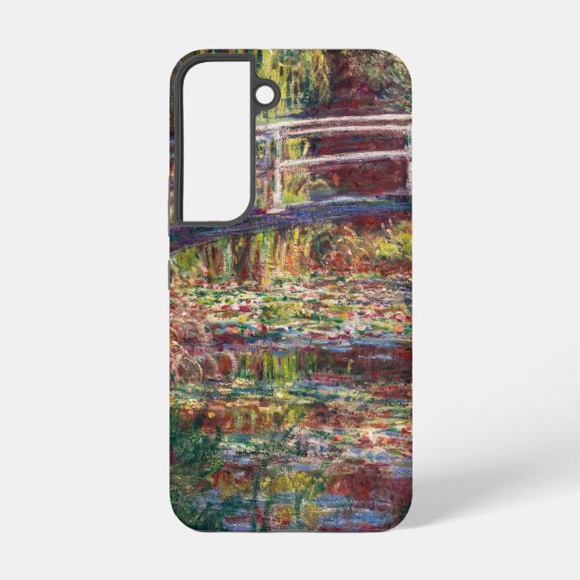 Claude Monet - Water Lily pond, Pink Harmony Samsung Galaxy Case (Back)