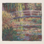 Claude Monet - Water Lily pond, Pink Harmony Scarf<br><div class="desc">Water Lily pond,  Pink Harmony / Le Bassin aux Nympheas,  Harmonie Rose by Claude Monet in 1900</div>