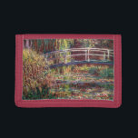 Claude Monet - Water Lily pond, Pink Harmony Trifold Wallet<br><div class="desc">Water Lily pond,  Pink Harmony / Le Bassin aux Nympheas,  Harmonie Rose by Claude Monet in 1900</div>