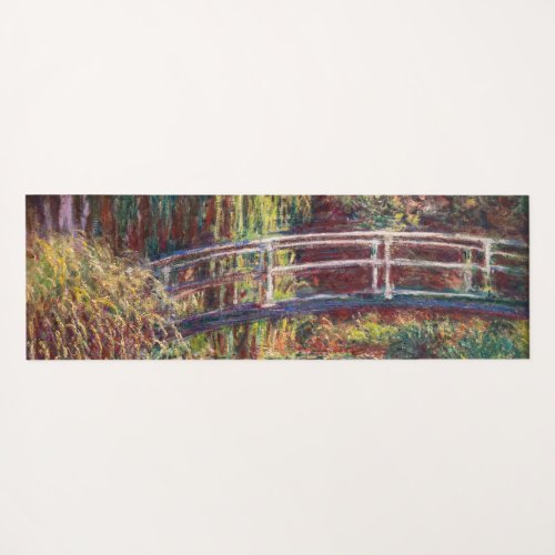 Claude Monet _ Water Lily pond Pink Harmony Yoga Mat