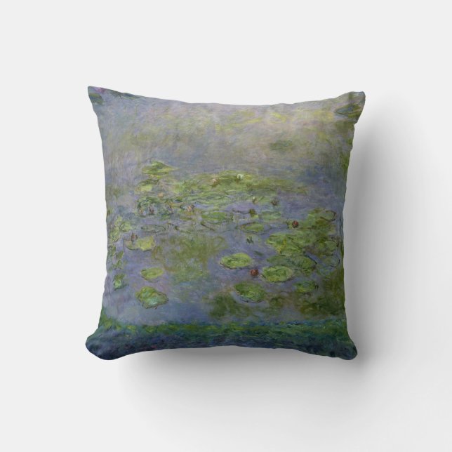 Claude Monet ~ Waterlilies Cushions (Front)