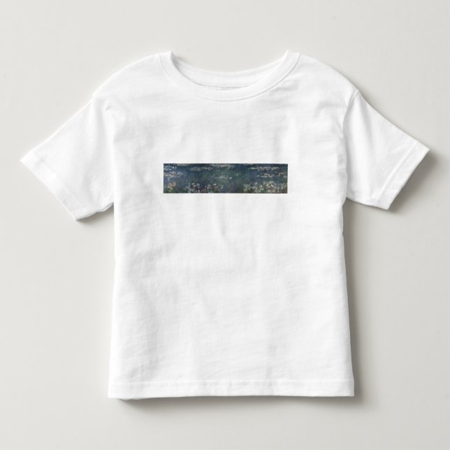 Claude Monet | Waterlilies: Green Reflections Toddler T-shirt (Front)