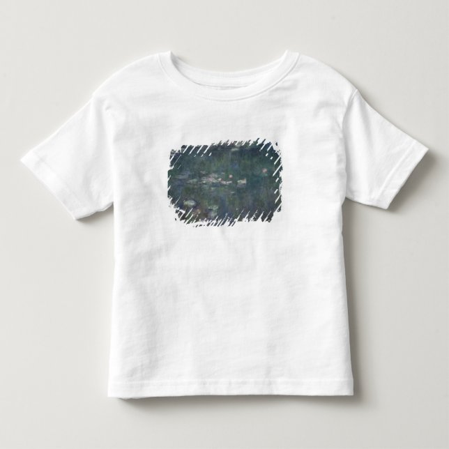 Claude Monet | Waterlilies: Green Reflections Toddler T-shirt (Front)
