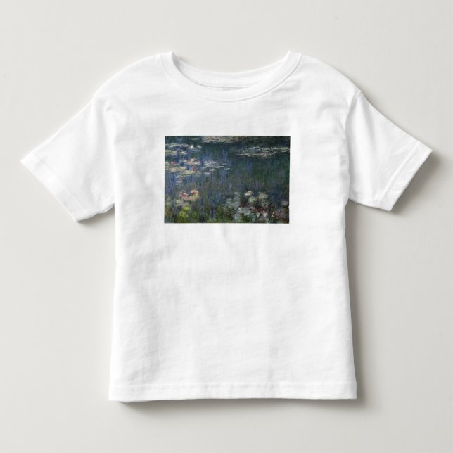 Claude Monet | Waterlilies: Green Reflections Toddler T-shirt (Front)