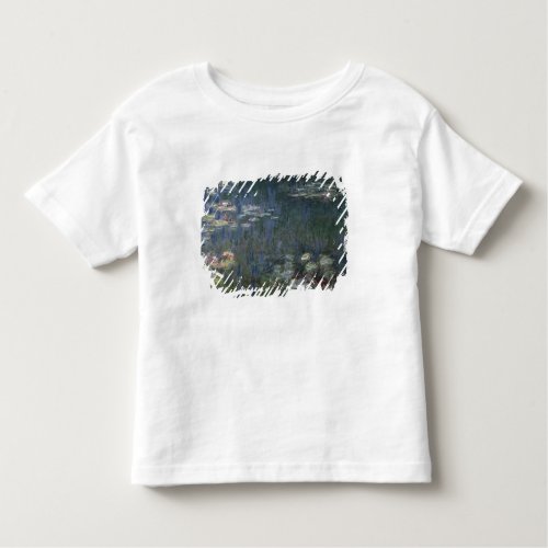 Claude Monet  Waterlilies Green Reflections Toddler T_shirt