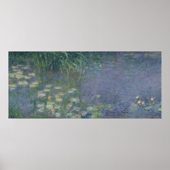 Claude Monet | Waterlilies: Morning, 1914-18 Poster (Front)