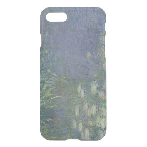Claude Monet  Waterlilies Morning 1914_18 iPhone SE87 Case