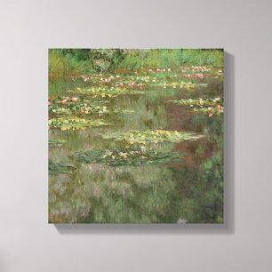 Claude Monet Waterlilies or The Water Lily Pond Canvas Print