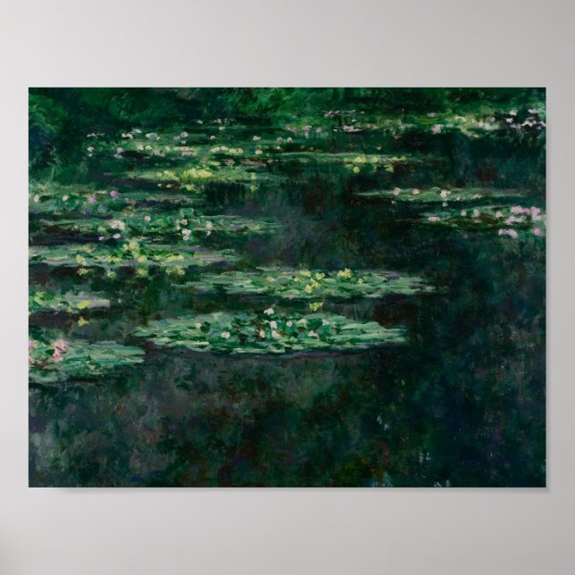 Claude Monet - Waterlilies Poster (Front)