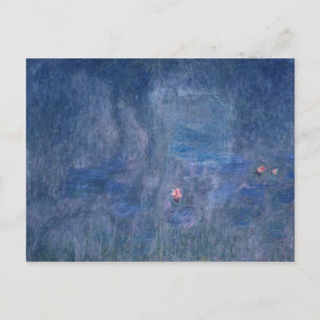Claude Monet | Waterlilies: Reflections of Trees Postcard (Front)