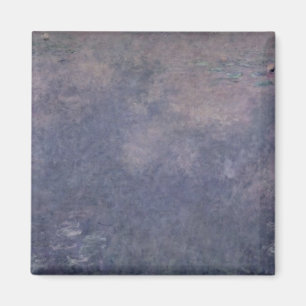 Claude Monet   Waterlilies: Two Weeping Willows Magnet