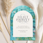 Claude Monet Waterlilies Wedding Invitation<br><div class="desc">Claude Monet Waterlilies Wedding Invitation</div>