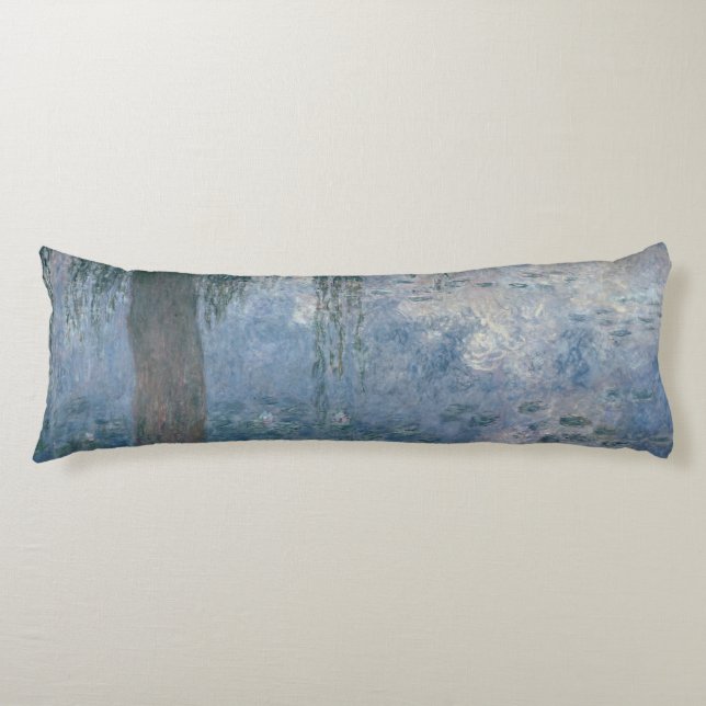 Claude Monet | Waterlilies: Weeping Willows, 1914 Body Pillow (Front)