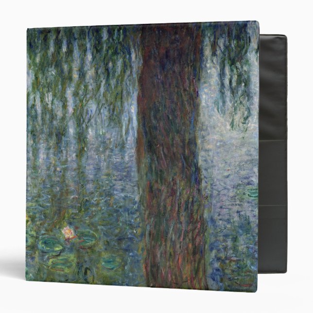 Claude Monet | Waterlilies Weeping Willows left Binder (Front/Inside)