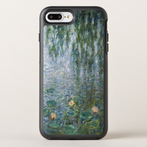 Claude Monet  Waterlilies Weeping Willows left OtterBox Symmetry iPhone 8 Plus7 Plus Case