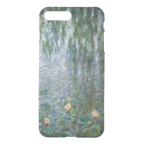 Claude Monet  Waterlilies Weeping Willows left iPhone 8 Plus7 Plus Case