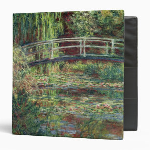 Claude Monet Waterlily Pond: Pink Harmony, 1900 Binder