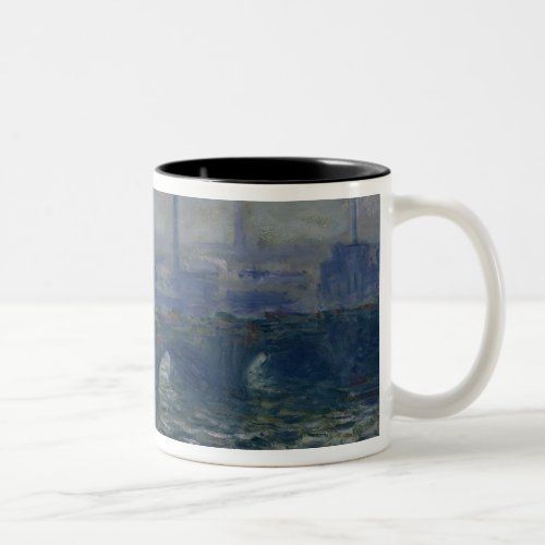 Claude Monet  Waterloo Bridge 1902 Two_Tone Coffee Mug