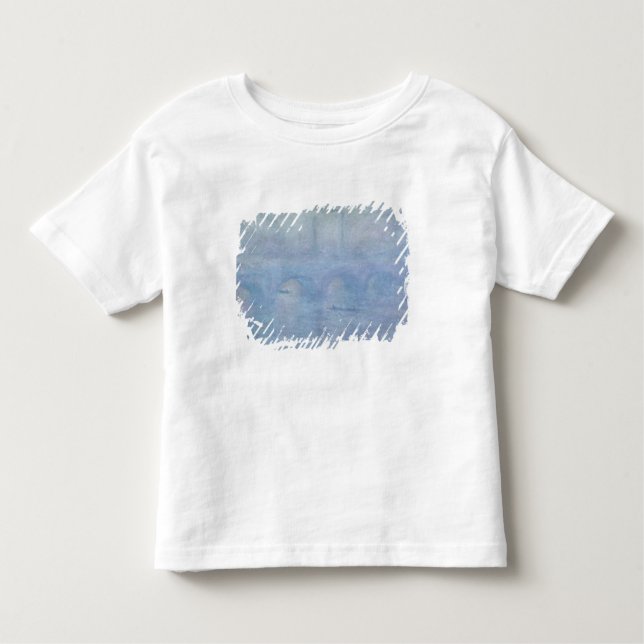 Claude Monet | Waterloo Bridge: Effect of the Mist Toddler T-shirt (Front)