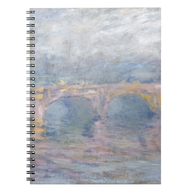 Claude Monet | Waterloo Bridge, London, at Sunset Notebook (Front)
