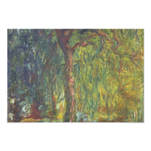 Claude Monet _ Weeping Willow Photo Print