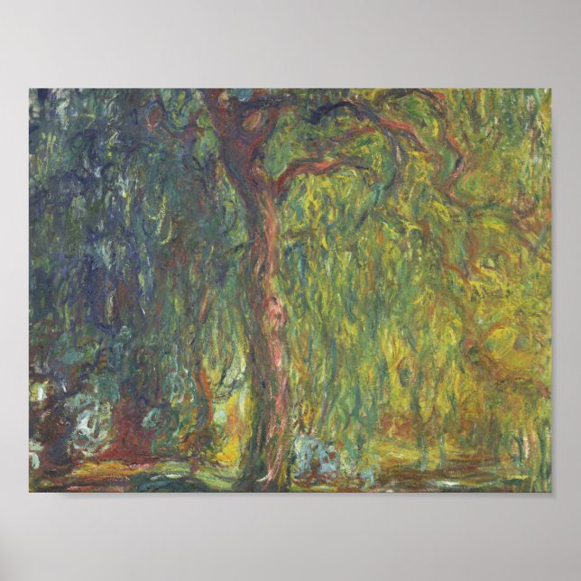 Claude Monet - Weeping Willow Poster (Front)