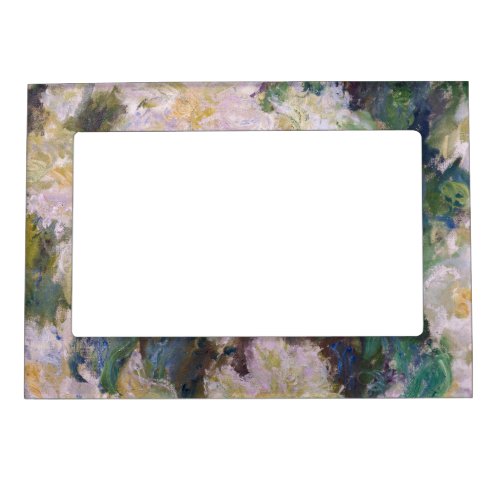 Claude Monet _ White Clematis Magnetic Frame