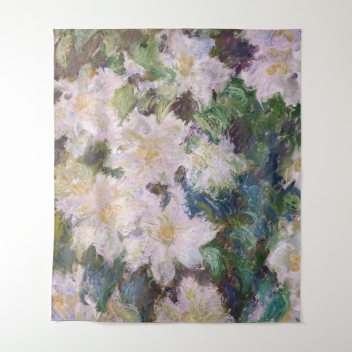 Claude Monet _ White Clematis Tapestry