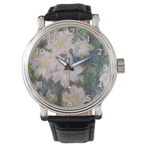 Claude Monet _ White Clematis Watch