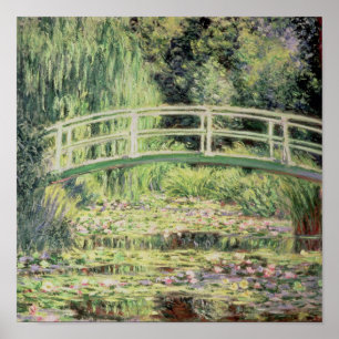 Claude Monet White Nenuphars, 1899 Poster