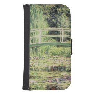 Claude Monet White Nenuphars, 1899 Wallet Phone Case For Samsung Galaxy S4