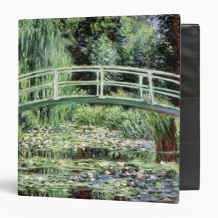 Claude Monet   White Waterlilies, 1899 3 Ring Binder
